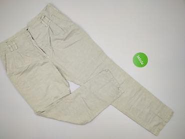 cream trousers: H&M, Spodnie materiałowe damskie, rozmiar XL — 2