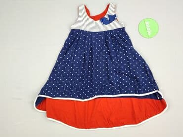 rajstopy w czerwono czarne paski: Dress, 3-4 years, 98-104 cm, condition - Very good — 2