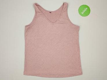 bluzki basic z dekoltem v: Top damski, rozmiar S — 2