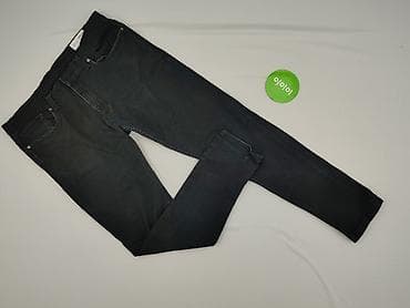 czarne jeansy bootcut: Denim Co, Jeansy damskie, rozmiar L — 2