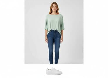 benetton bluza damska: Stile Benetton, Bluzka damska, rozmiar L — 7