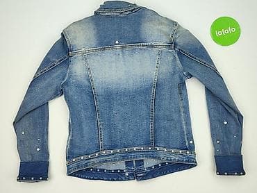 Джинсова куртка жіноча, розмір S — 3