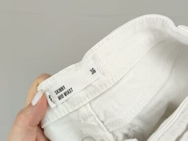 skinny zimowe ciepłe dżinsy: Sinsay, Jeansy damskie, rozmiar S — 4