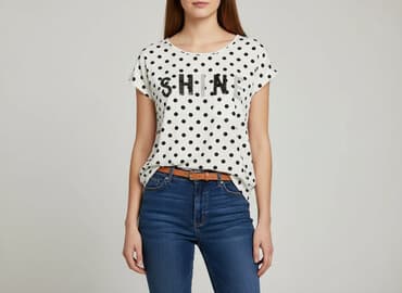 świecące bluzki: Gina, Bluzka damska, rozmiar M — 1