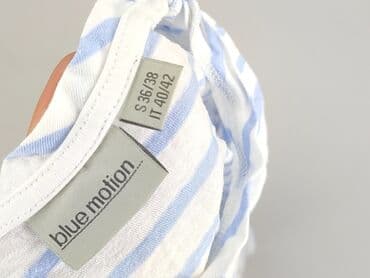 koszulka w niebieskie paski: Blue Motion, T-shirt damski, S — 4