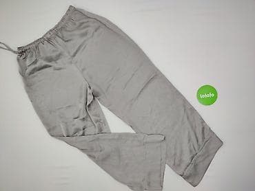 hm szare dresy: H&M, Spodnie materiałowe damskie, rozmiar L — 3