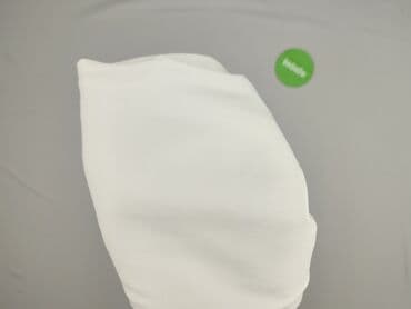 biale szerokie jeansy: Spodnie 3/4 damskie, rozmiar S — 4