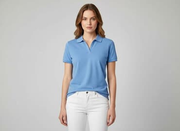 new yorker t shirt amisu: Yessica, Women`s polo shirt, size M — 1