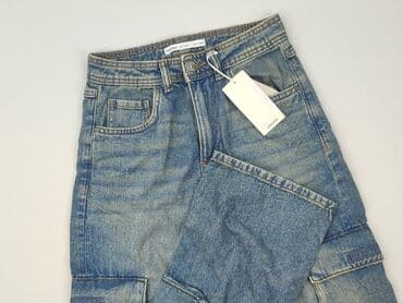 monki spodnie: Cropp, Spodnie cargo damskie, rozmiar 2XS — 1