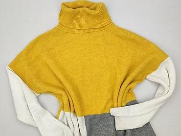 sweter z lisem: Peacocks, Sweter damski, rozmiar L — 1