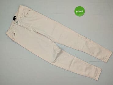 dżinsy w róże: Reserved, Jeansy damskie, rozmiar S — 3