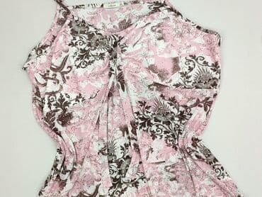 bluzki z gumką na dole plus size: Top damski, rozmiar 3XL — 2