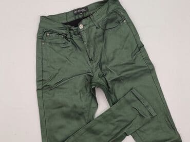 Women: Top Secret, Material trousers for women, size XL (EU 42) — 1