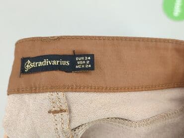 stradivarius bluzy z kapturem: Stradivarius, Spodnie materiałowe damskie, XS — 5