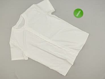 biała jedwabna bluzka damska: Bluzka damska, rozmiar M — 2