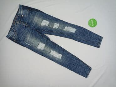 jeansy z asymetrycznym zapieciem: RAINBOW, Jeansy damskie, rozmiar M — 2