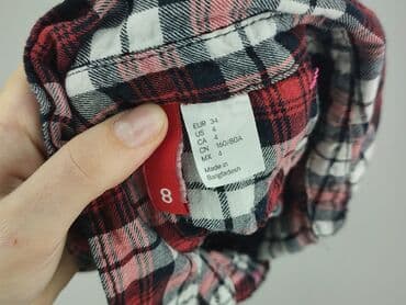 spodnie piżamowe w kratę damskie: Koszula damska, rozmiar XS — 4