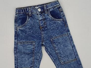 sinsay denim: Spodnie jeansowe, Sinsay, 12-18 miesięcy, stan - Idealny — 1