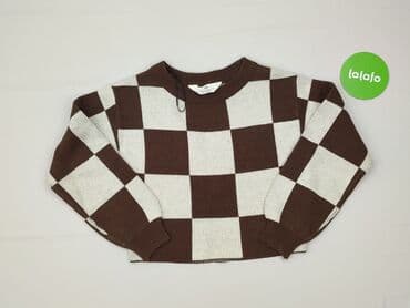 koszulka ze stichem: Sweterek, H&M, 10 lat, 134-140 cm, stan - Bardzo dobry — 2