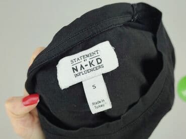 koszulki ac dc: NA-KD, T-shirt damski, rozmiar S — 5