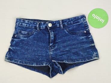sinsay krótkie spodenki z wysokim stanem: Denim Collection, Shorts for women, size S — 3