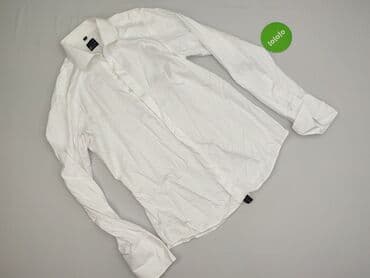 sweter z dekoltem v h m: Lycra, Koszulа dla mężczyzn, rozmiar M — 2