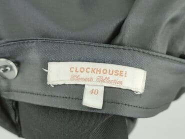 spódnice z eko skóry z kieszeniami: Clockhouse, Spódnica damska, rozmiar M — 4