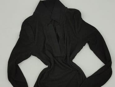 czarne bluzki dekolt v: Bluzka damska, rozmiar XS — 1