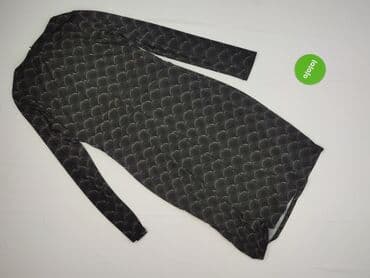 czarna sukienka ze srebrnymi wstawkami: Esprit, Sukienka damska, rozmiar M — 3