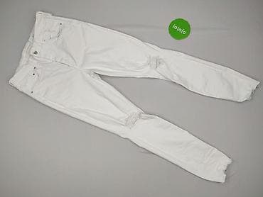 niebieski sweter hm: H&M, Jeansy damskie, rozmiar L — 2