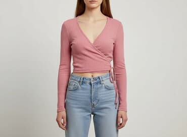 różowe sukienki marynarkowe: Bluzka damska, S — 5