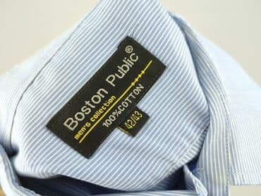 szorty męskie cropp: Shirt for men, XL (EU 42), BOSTON PARK, condition - Very good — 4