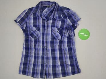 kurtka koszulowa w krate damska: Koszula damska, rozmiar L — 2