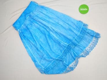 spódniczka alex biało niebieska: Spódnica damska, rozmiar One size — 3