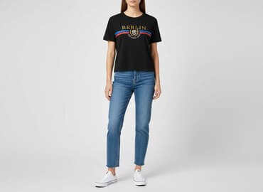 brandenburg t shirty: H&M, T-shirt damski, rozmiar S — 6