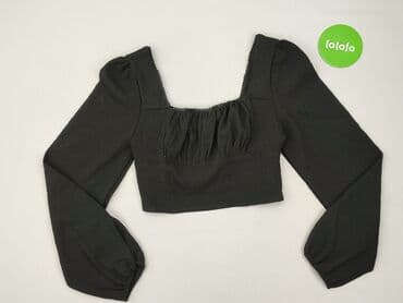 shein czarne bluzki: Shein, Top damski, rozmiar M — 2