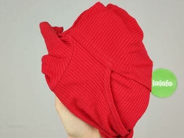 obcisła sukienka czerwona: T-shirt damski, rozmiar S — 4