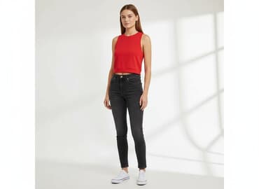 crop sukienki: Wassyl, Top damski, rozmiar L — 6