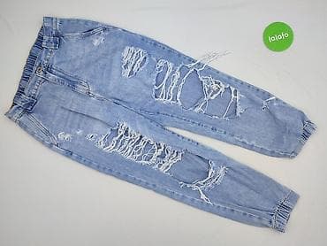 jeansy jogger: Jeansy damskie, rozmiar L — 2