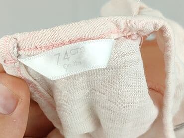 różowa koszulka niemiec: T-shirt, H&M, 6-9 months, condition - Very good — 4