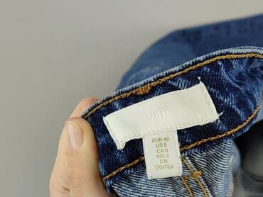 джинси: H&M, Jeansy damskie, rozmiar L — 4