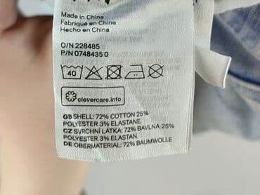 kombinezony zimowe dla dzieci h m: Spodnie jeansowe, H&M, 7 lat, 122, stan - Idealny — 5