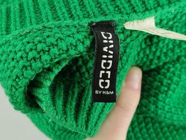 szmaragdowy sweter: H&M Divided, Sweter damski, rozmiar S — 5