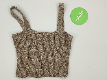 beż piaskowy: Zara, Top damski, rozmiar S — 3