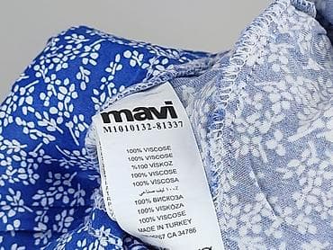 niebieski: Mavi, Spodnie materiałowe damskie, rozmiar XS — 6