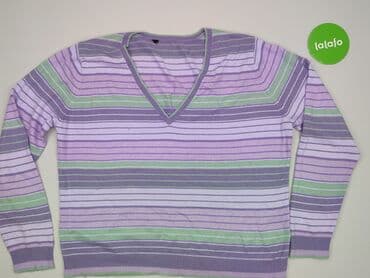 sweter w paski: Sweter damski, rozmiar 5XL — 2