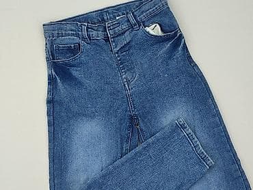 rozmiar 12 ubrania: Spodnie jeansowe, 9 lat, 128/134, stan - Bardzo dobry — 1
