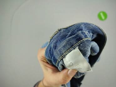 duże jeansy damskie: Jeansy damskie, rozmiar L — 4