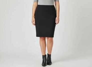 czarne spódniczka plisowane: Beloved, Spódnica damska, XL — 6