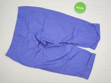 lidl spodnie z lnem: F&F, Spodnie 3/4 damskie, XL — 3